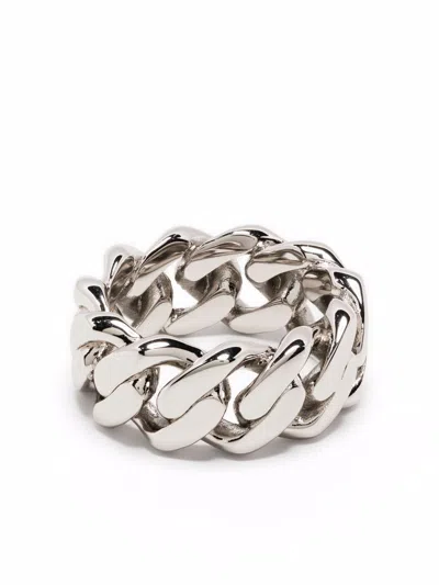 Darkai White Cuban Ring