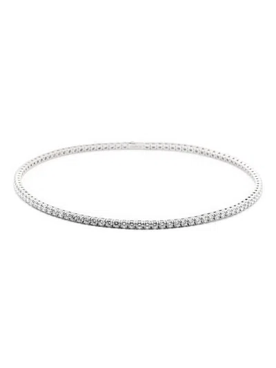 Darkai White Tennis S Necklace Accessories