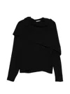Darkpark Addison Pullover In Black