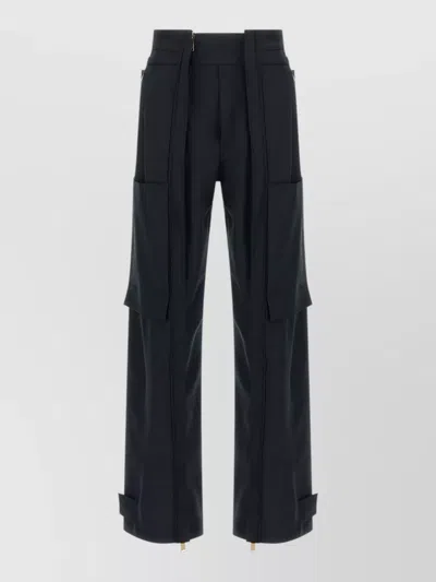 Darkpark Adriana Wide-leg Trousers In Black