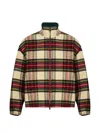 Darkpark Aj Tartan-pattern Checked Zip-up Jacket In Multi