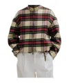Darkpark Aj - Wool Tartan Check Jacket In Multi