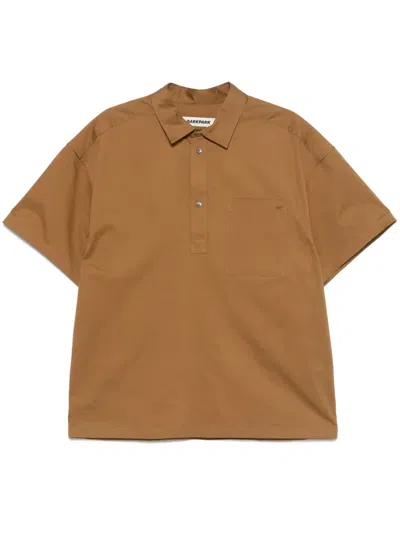 Darkpark Alex Polo Shirt In Brown