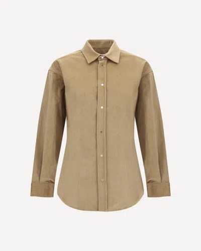 Darkpark Anne Long-sleeve Shirt In Brown