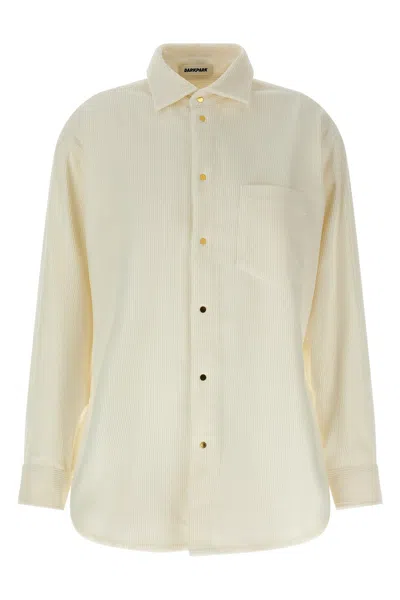 Darkpark Anne Shirt Long Sleeves Curved Hem Pocket In Multi