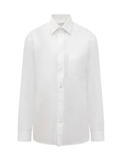 Darkpark Anne Tailored Shirt In Bianco