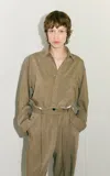 Darkpark Anne Wool Tailored Shirt In Green