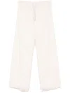 Darkpark Audrey White Straight-leg Corduroy Jeans In White