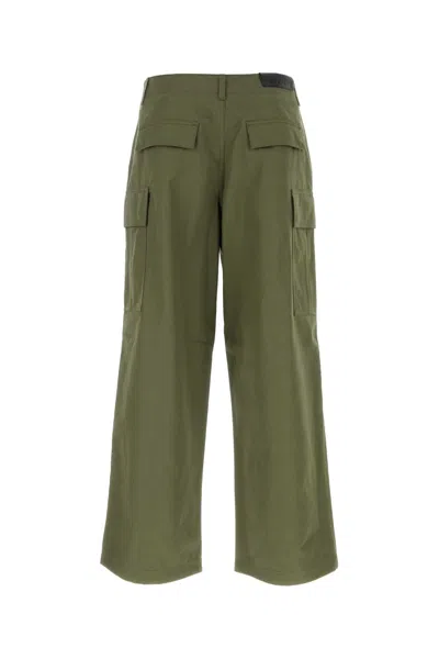 DARKPARK DARKPARK ARMY GREEN COTTON VINCE PANT