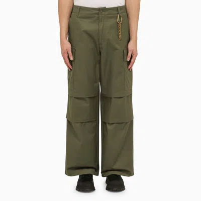 Darkpark Army Green Cotton Vince Pant