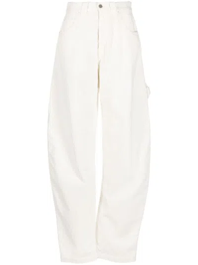 Darkpark Audrey - Bow Carpenter Denim Clothing In White