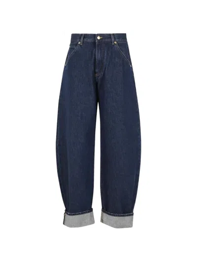 Darkpark Barrel-leg Jeans In Blue