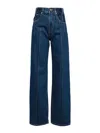 Darkpark Be  High-waisted Jeans In Blue
