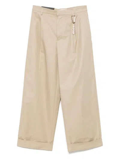 DARKPARK BEIGE DANIELLE TROUSERS
