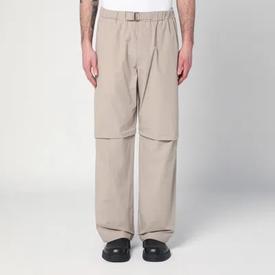 Darkpark Beige Jordan Wide Leg Trousers