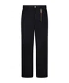 Darkpark Belt-loop Casual Pants In Black