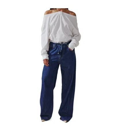 Darkpark Belt Loop Jeans In Blue