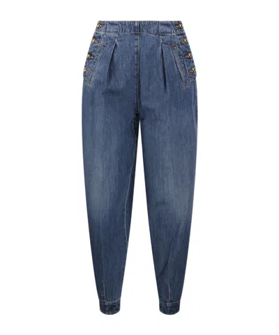 Darkpark Belt-loop Jeans In Blue