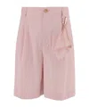 Darkpark Bermuda Shorts In Pink