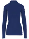 Darkpark Billie Jersey In Stretch Fabric In Blue