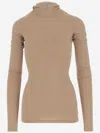 Darkpark Billie Jersey In Stretch Fabric In Brown