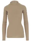 Darkpark Billie Jersey In Stretch Fabric In Brown