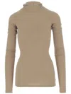 Darkpark Billie Jersey In Stretch Fabric In Brown