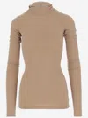 Darkpark Billie Jersey In Stretch Fabric In Nude