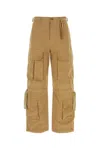 Darkpark Biscuit Cotton Pant In Beige
