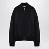 Darkpark Wool Bomber Jacket In White