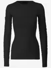 Darkpark Black Camren Cotton Sweater In Black