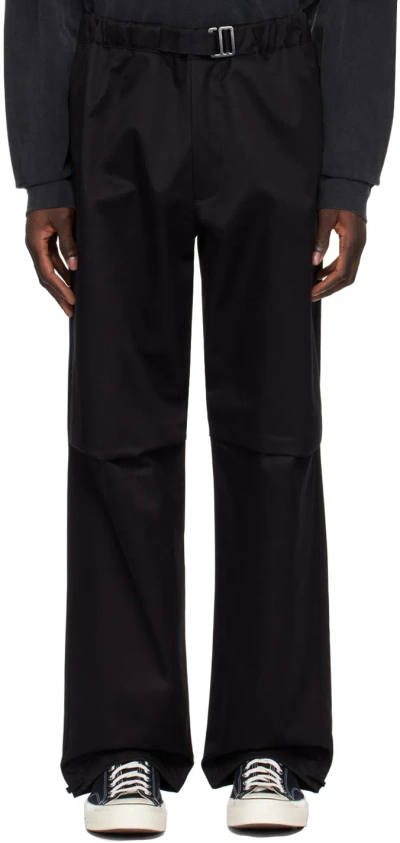 Darkpark Black Jordan Trousers In Black 0099