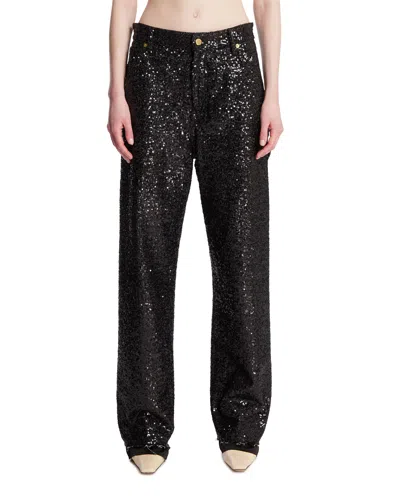 Darkpark Black Sienna Sequin Jeans