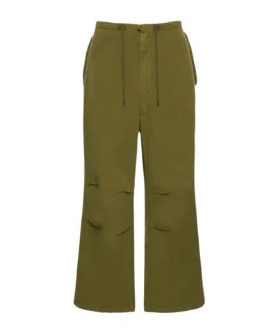 Darkpark Blair Cotton Poplin Vintage Pants In Green