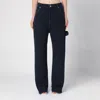 DARKPARK BLUE BOUCLÉ DENIM JEANS