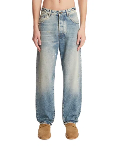 Darkpark Blue Five-pocket Jeans