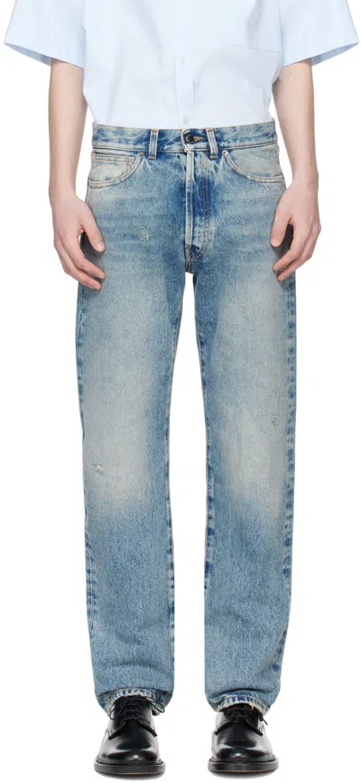 Darkpark Blue Larry Jeans In Vintage Blue Vib