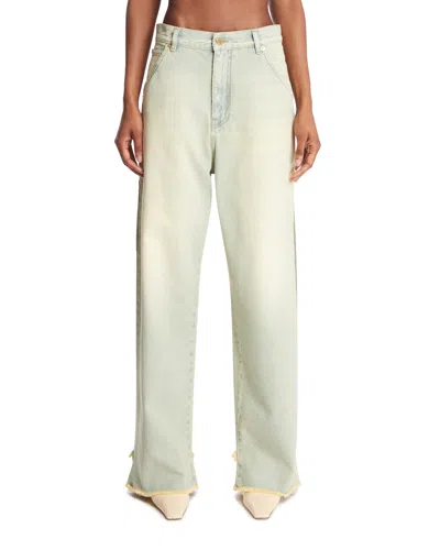 Darkpark Blue Lisa Carpenter Jeans In White