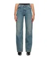 Darkpark Mid-rise Straight-leg Jeans In Blue