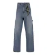 Darkpark Cotton Blend Denim Jeans In Blue