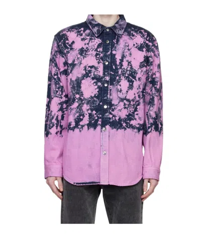 DARKPARK BLUE  PINK VICTOR DENIM JACKET
