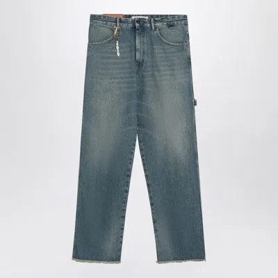 DARKPARK DARKPARK  BLUE WASHED-OUT JOHN JEANS