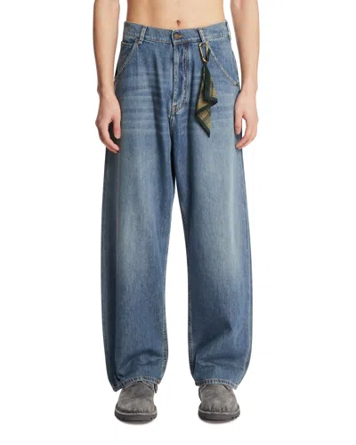 Darkpark Blue Wide-leg Jeans