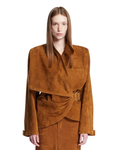 Darkpark Brown Cindy Suede Jacket