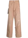 Darkpark 'indron' Cotton Pants In Brown