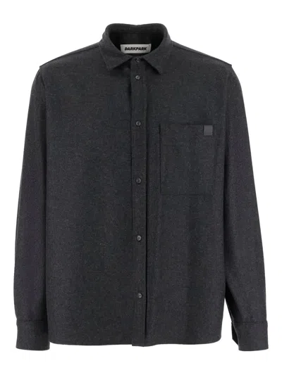 DARKPARK BUTTON-DOWN PATCH-POCKET SHIRT