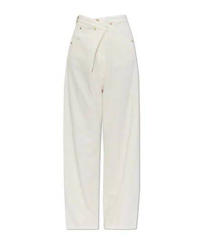 Darkpark Button-fastening Jeans In Gray
