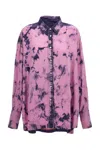 Darkpark Oversized Fluid Shirt 'jaqueline' In Pink