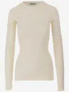 Darkpark Camren Cotton Sweater In Neutral