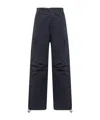 Darkpark Saint Cargo Trousers In Blue